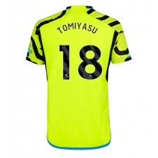 Arsenal Takehiro Tomiyasu #18 Bortedrakt 2023-24 Kortermet